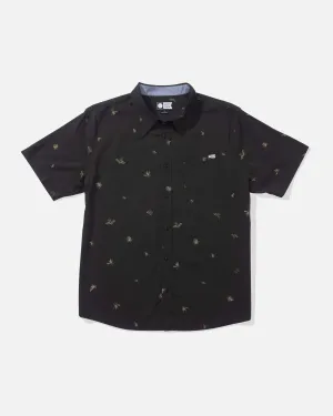 Small Kine Ss Woven - Coal