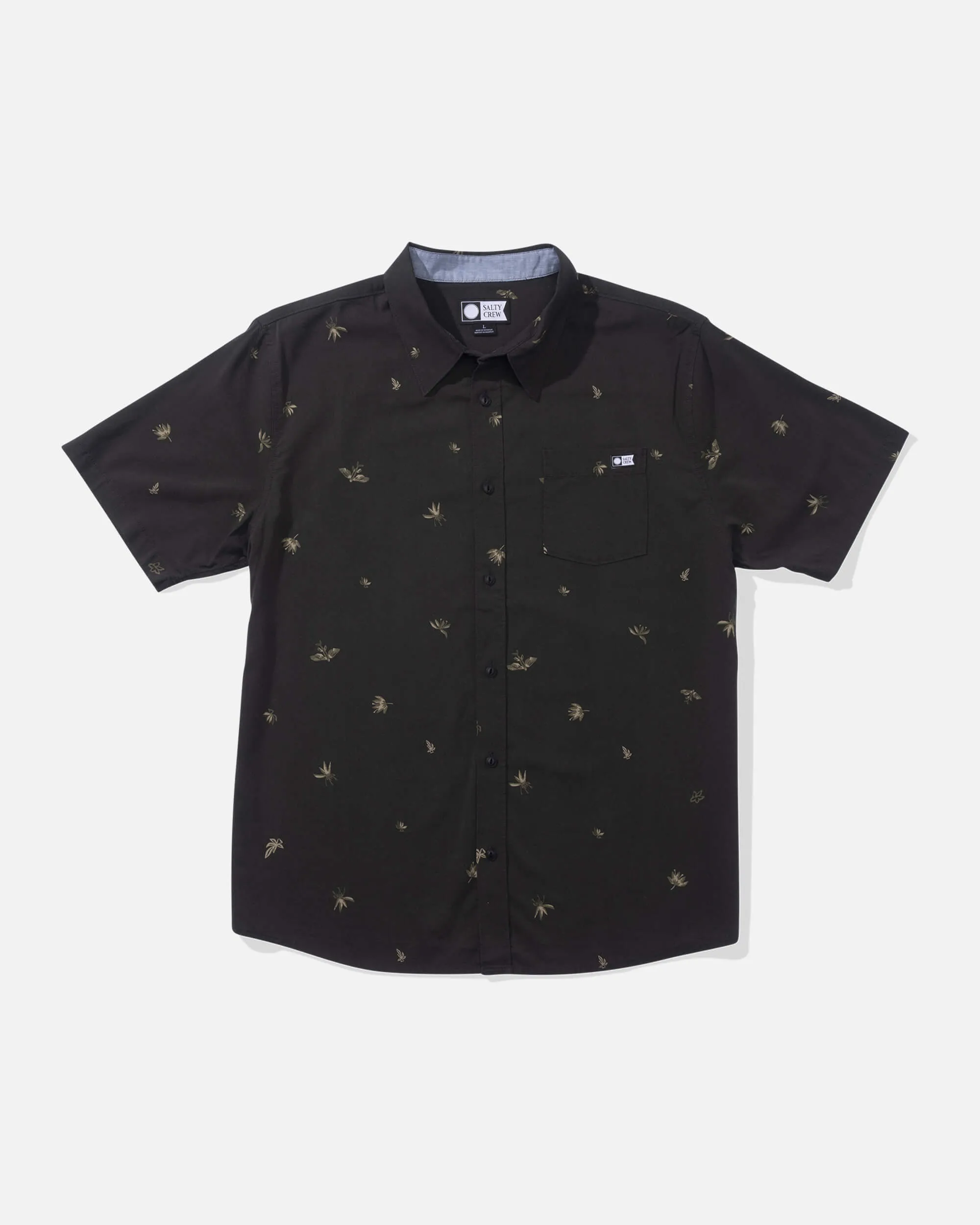 Small Kine Ss Woven - Coal