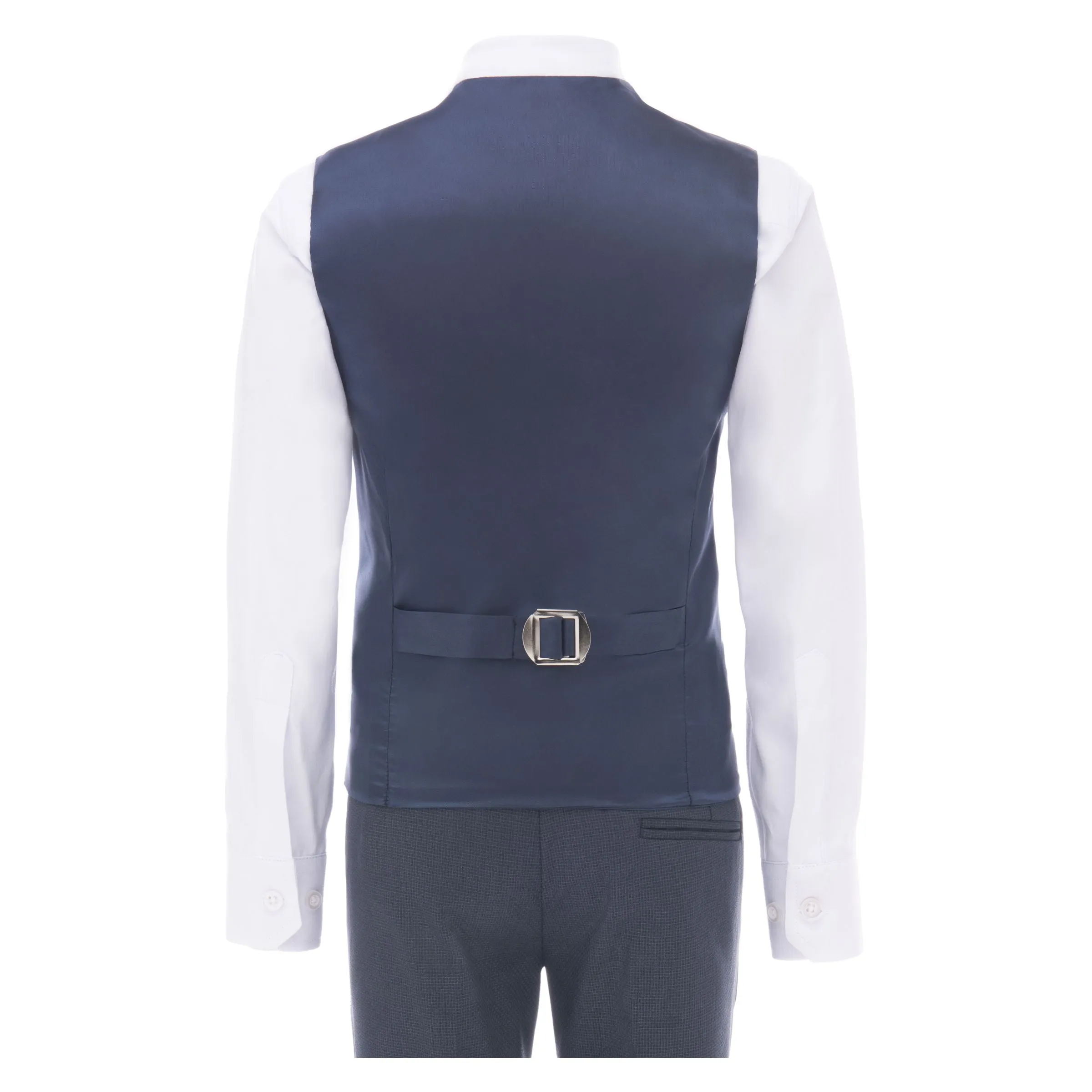 Steel Blue 5pc Peak Lapel Tuxedo