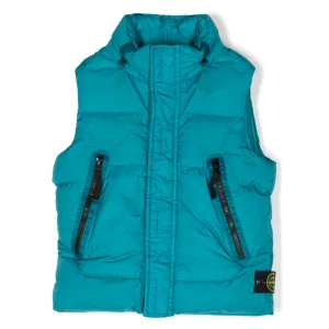 Stone Island Junior Garment Dyed Bodywarmer