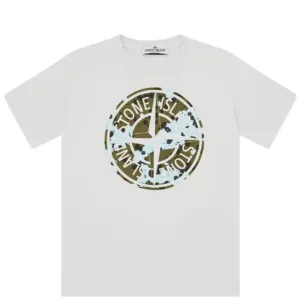 Stone Island Junior Graphic T-Shirt