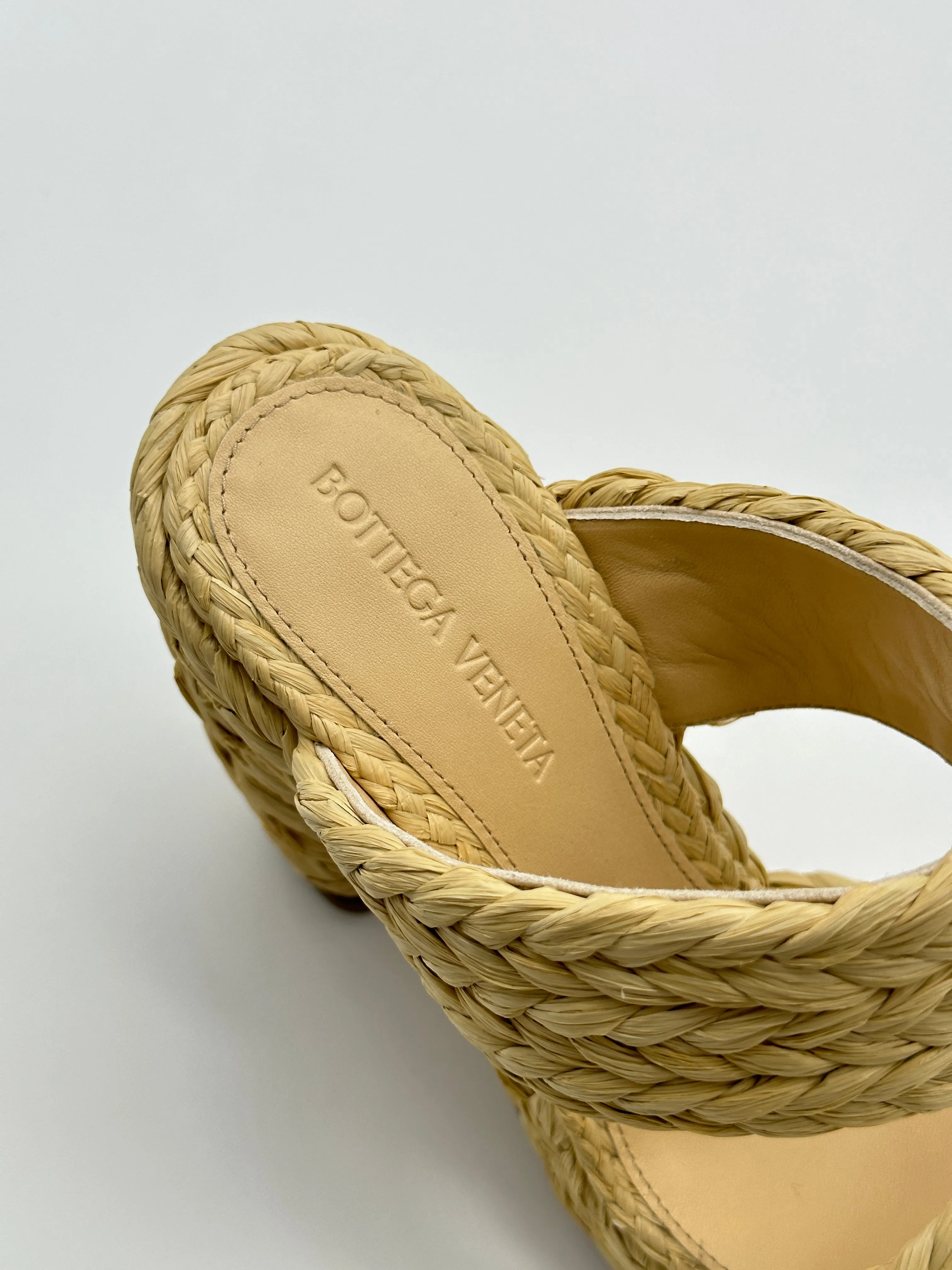 Straw Sandal Heels