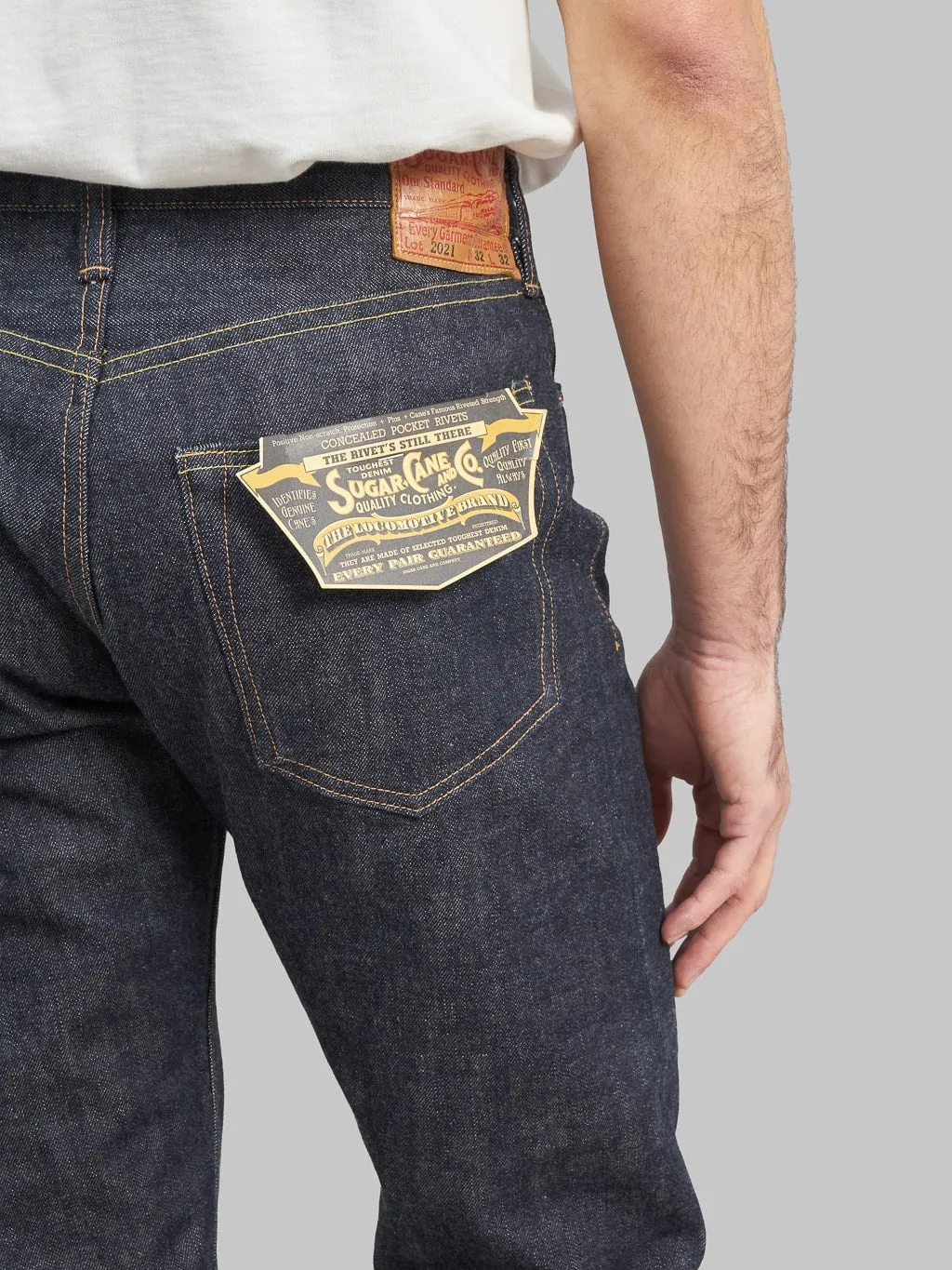 Sugar Cane 2021 Model 14.25oz Slim Tapered Jeans