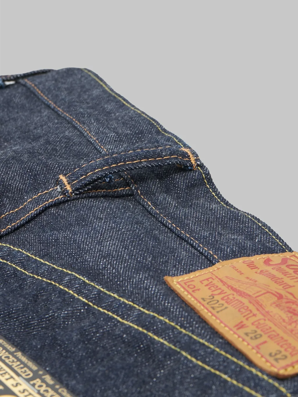 Sugar Cane 2021 Model 14.25oz Slim Tapered Jeans