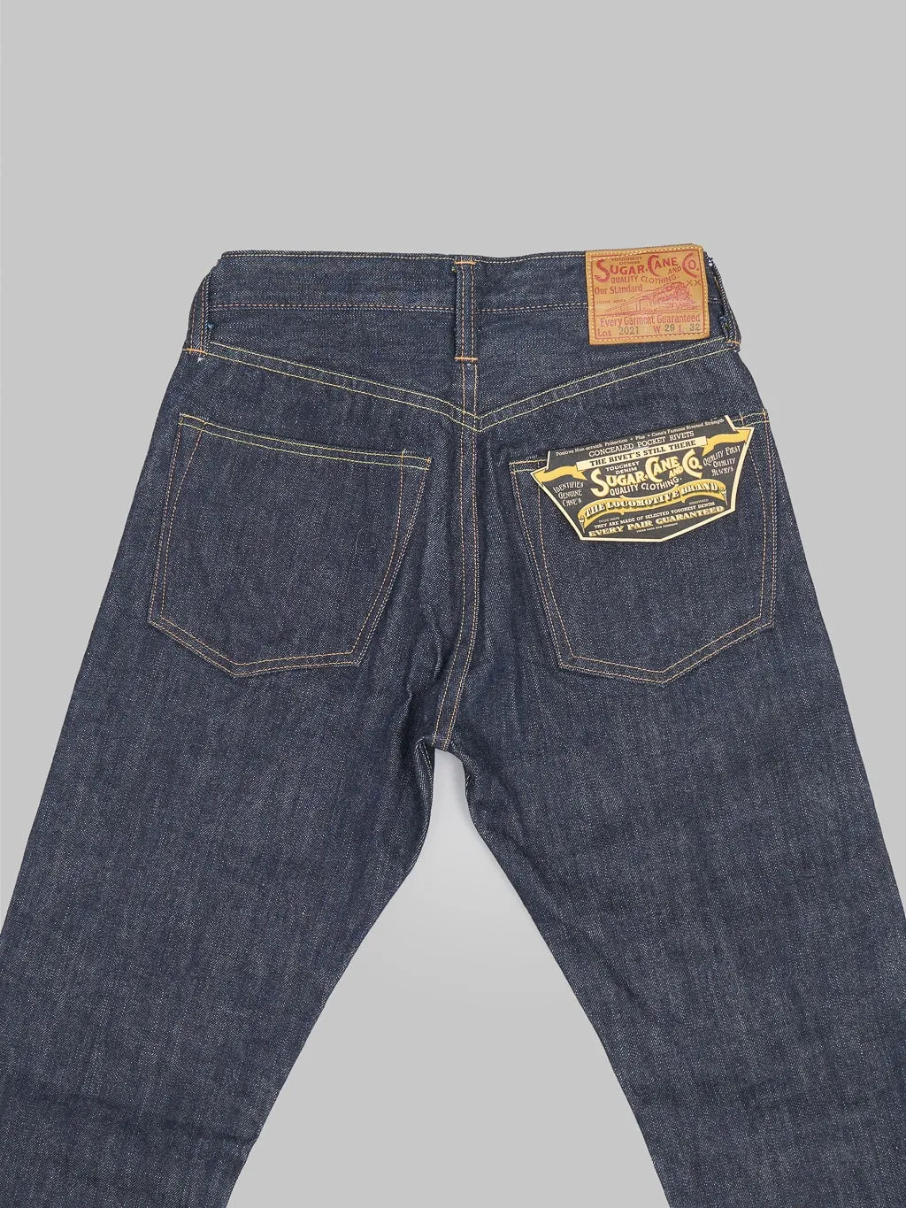 Sugar Cane 2021 Model 14.25oz Slim Tapered Jeans
