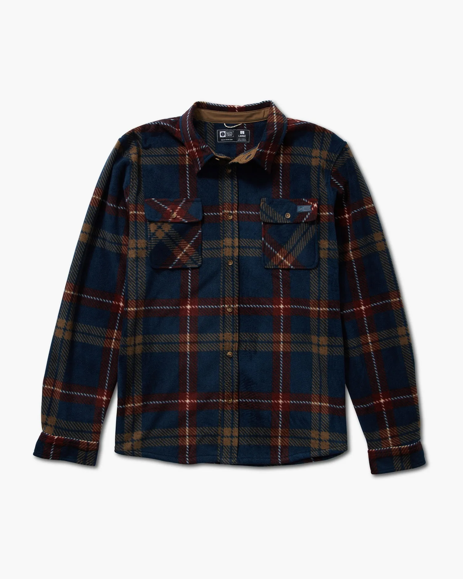 Swellter Polar Fleece Shirt - Navy