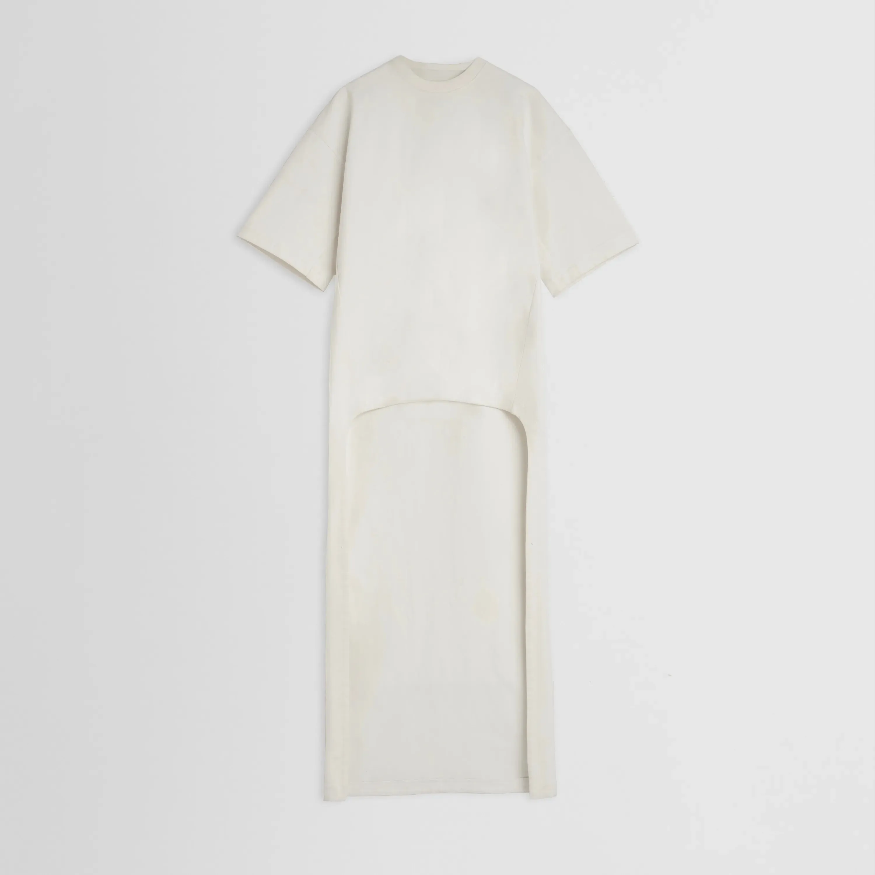 T-SHIRT TRAIN TOP | white jersey