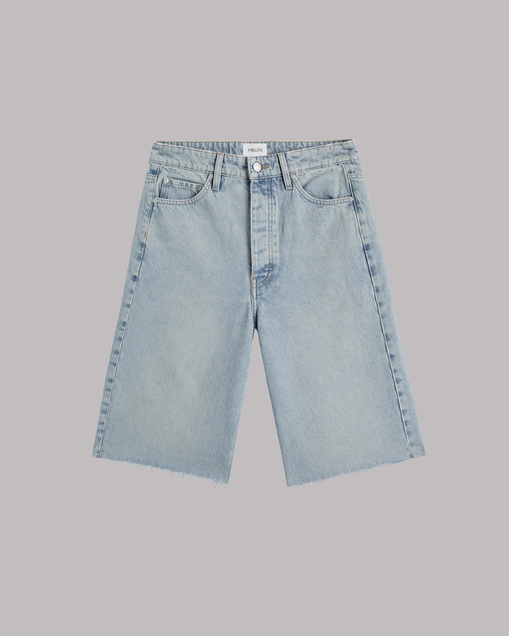 The Blue Denim Bermuda Shorts
