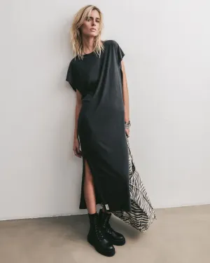 The Dark Long Batwing Dress