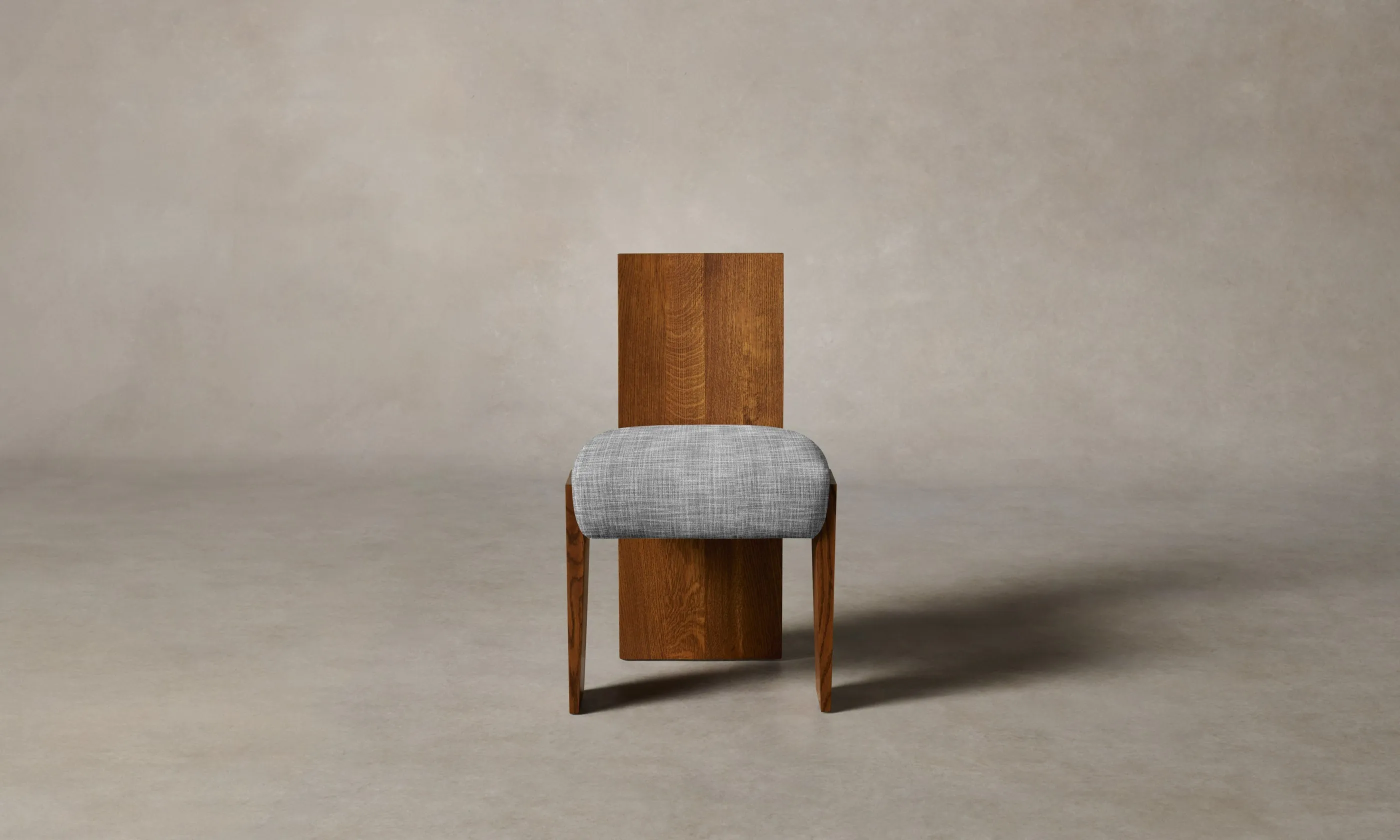 The Garrett Dining Chair - Performance Textured Tweed Alpine