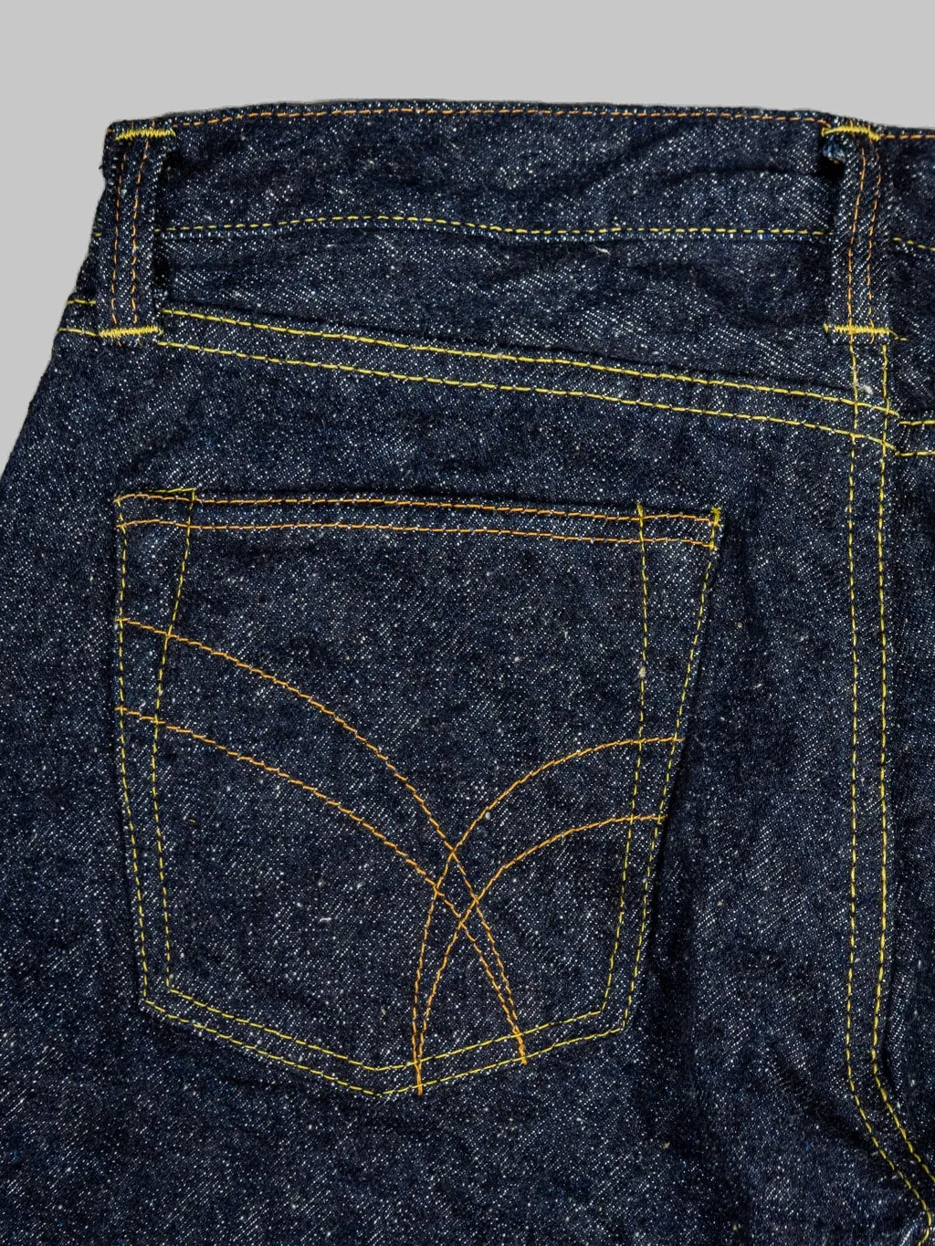 The Strike Gold 0103KE Keep Earth Natural Indigo Regular Straight Jeans