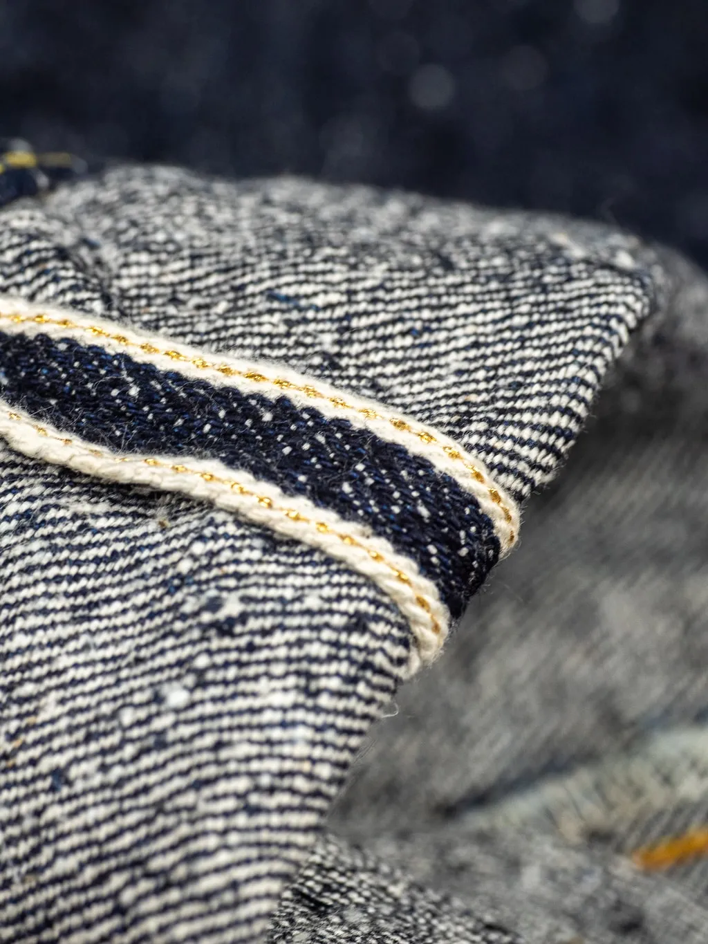 The Strike Gold 0103KE Keep Earth Natural Indigo Regular Straight Jeans