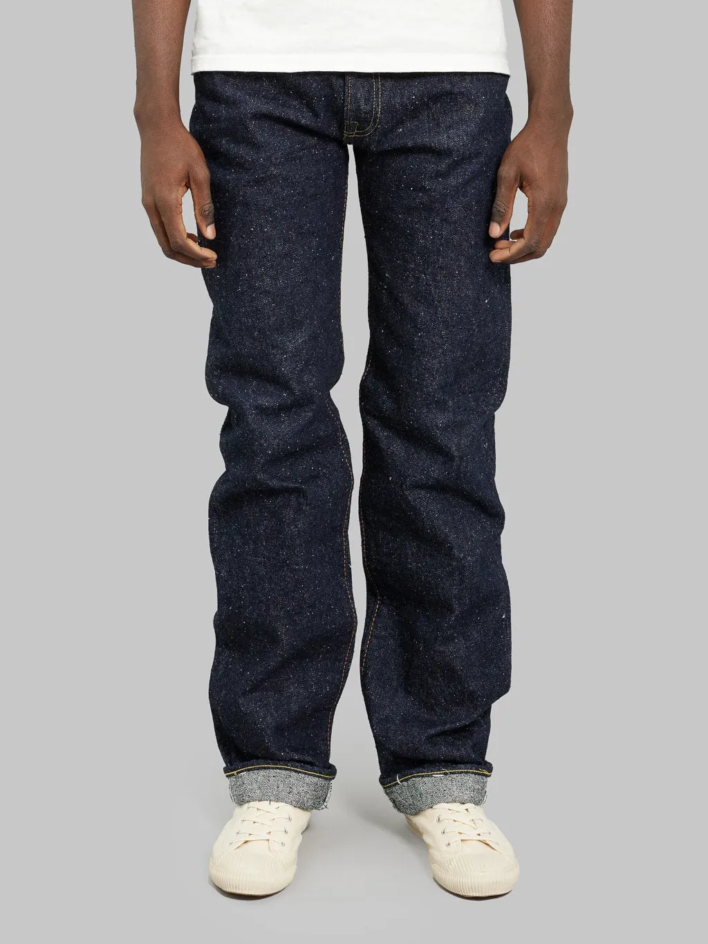 The Strike Gold 0103KE Keep Earth Natural Indigo Regular Straight Jeans