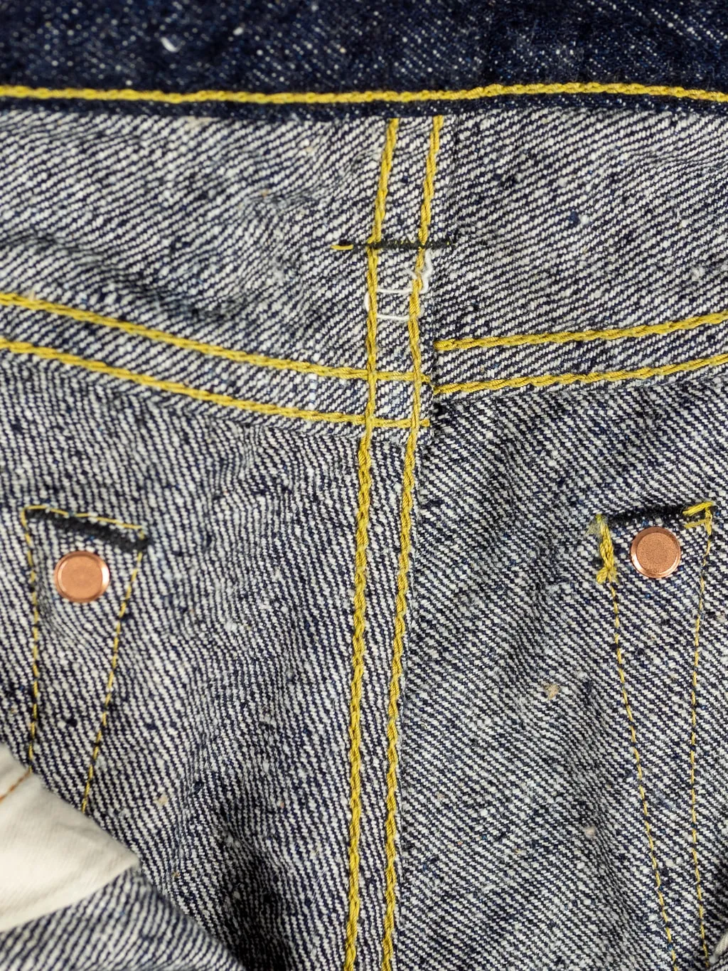 The Strike Gold 0103KE Keep Earth Natural Indigo Regular Straight Jeans