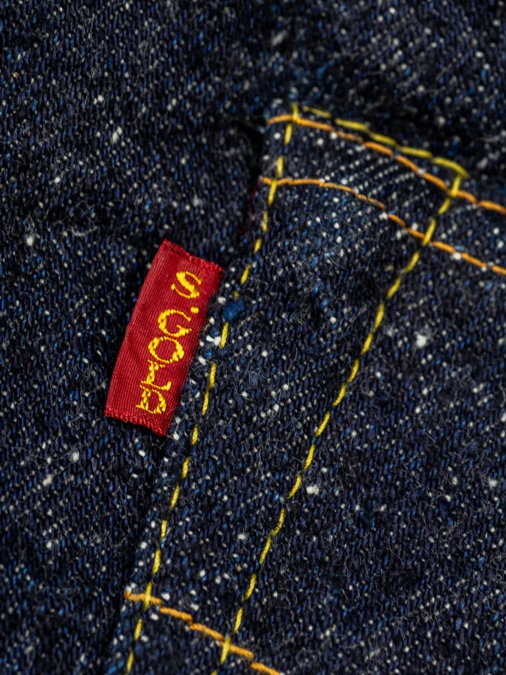 The Strike Gold 0103KE Keep Earth Natural Indigo Regular Straight Jeans