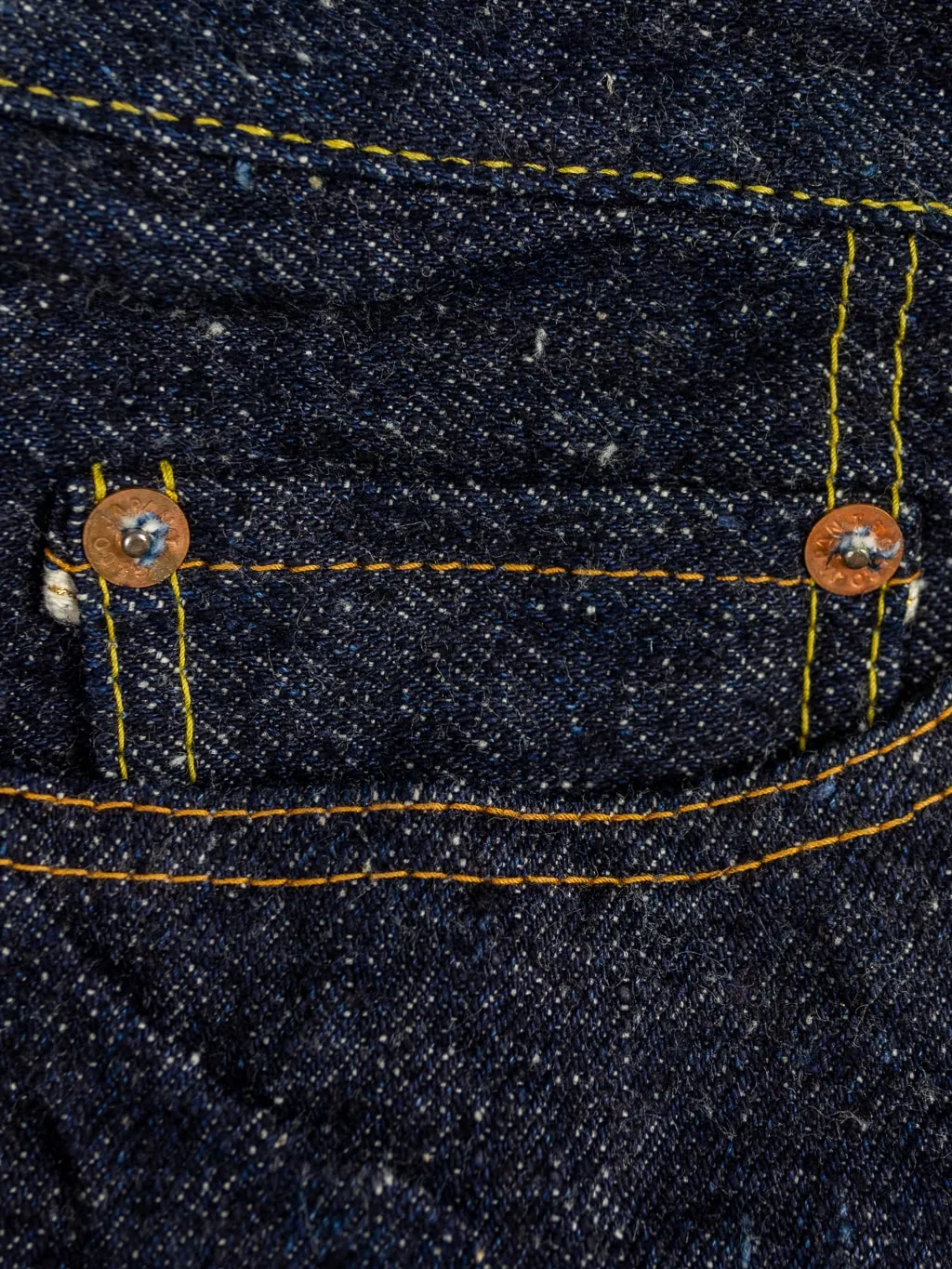 The Strike Gold 0103KE Keep Earth Natural Indigo Regular Straight Jeans