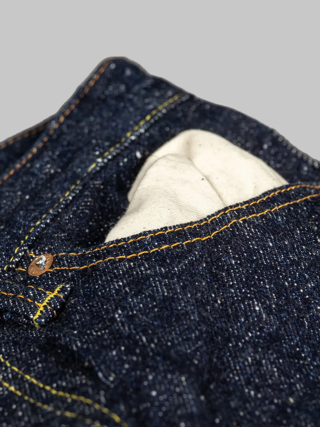 The Strike Gold 0103KE Keep Earth Natural Indigo Regular Straight Jeans