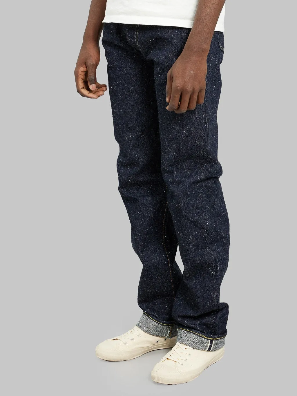 The Strike Gold 0103KE Keep Earth Natural Indigo Regular Straight Jeans
