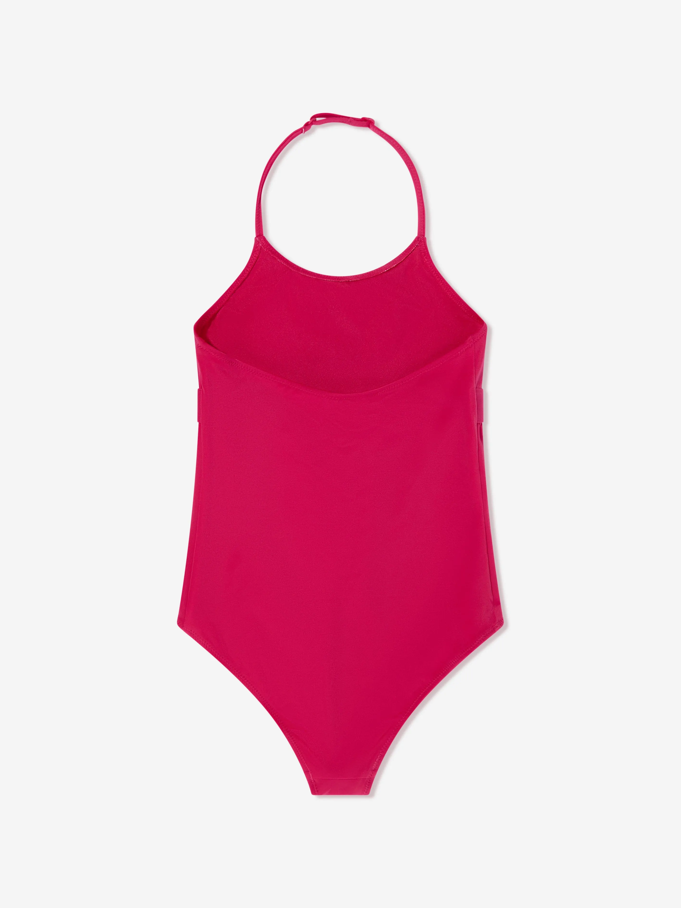 Tommy Hilfiger Girls Logo Swimsuit in Pink