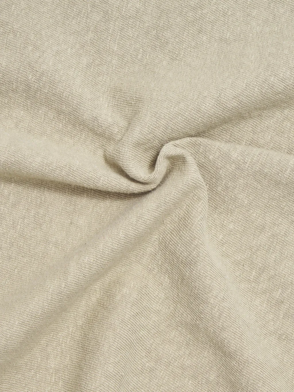 UES No.8 Slub Nep Short Sleeve T-Shirt Beige