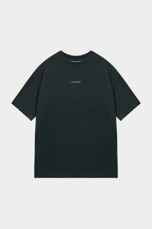 WASHED ARCHIVE LOGO GRAPHIC T-SHIRT - DARK GREY
