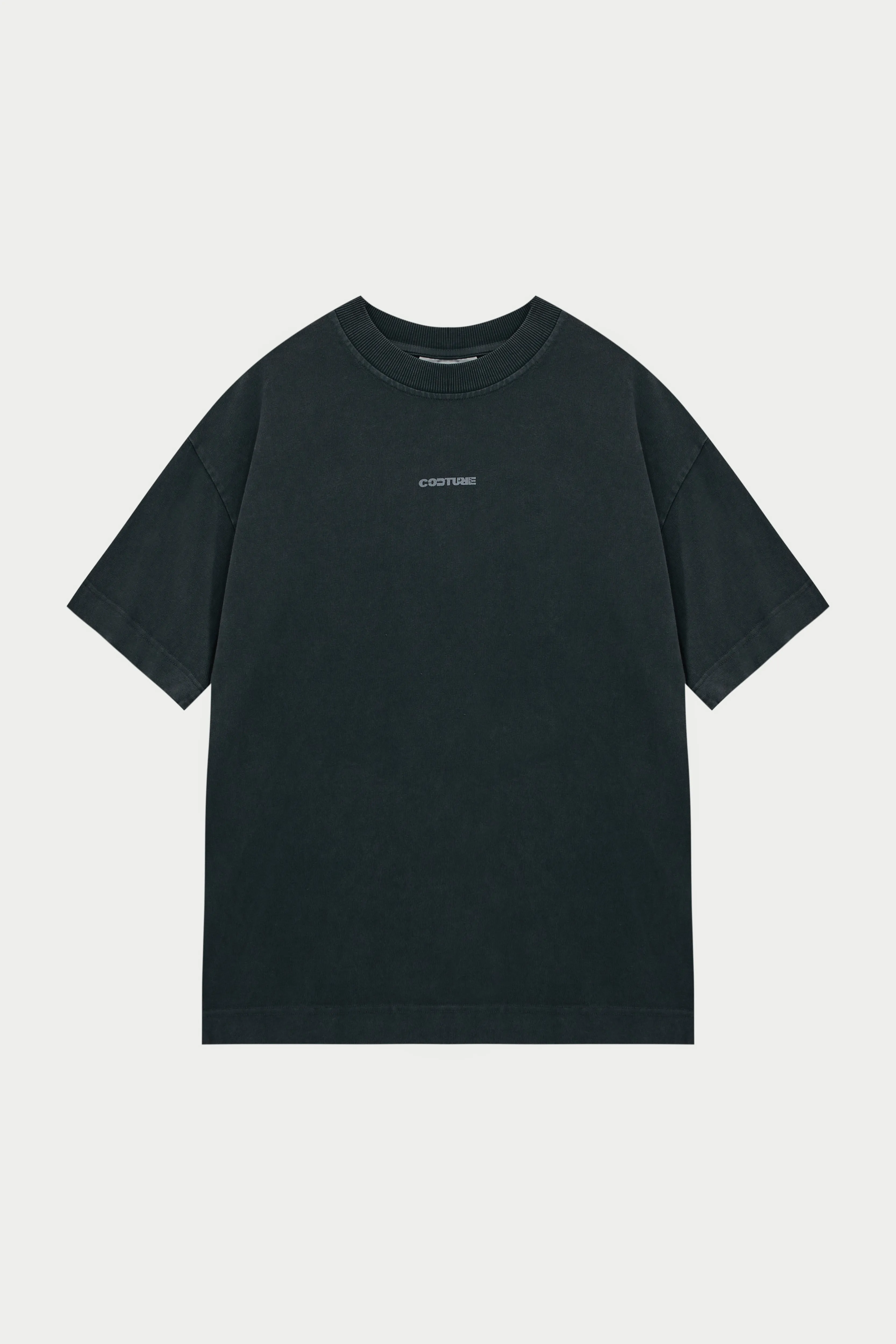 WASHED ARCHIVE LOGO GRAPHIC T-SHIRT - DARK GREY