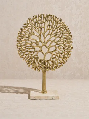 Westside Home Gold Tree of Life on Stand Decorative Accessory