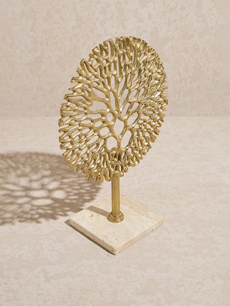Westside Home Gold Tree of Life on Stand Decorative Accessory