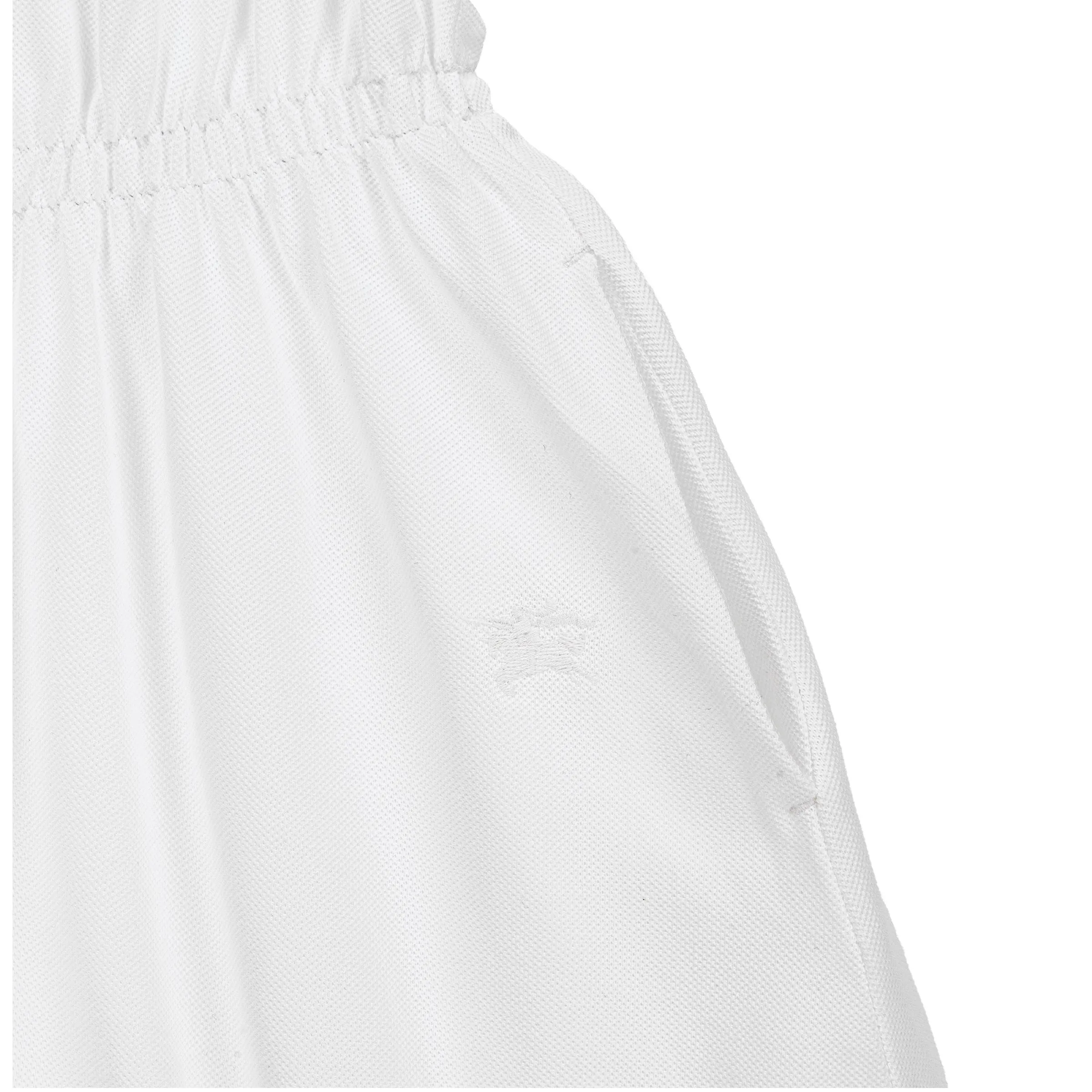 White Check Polo Dress