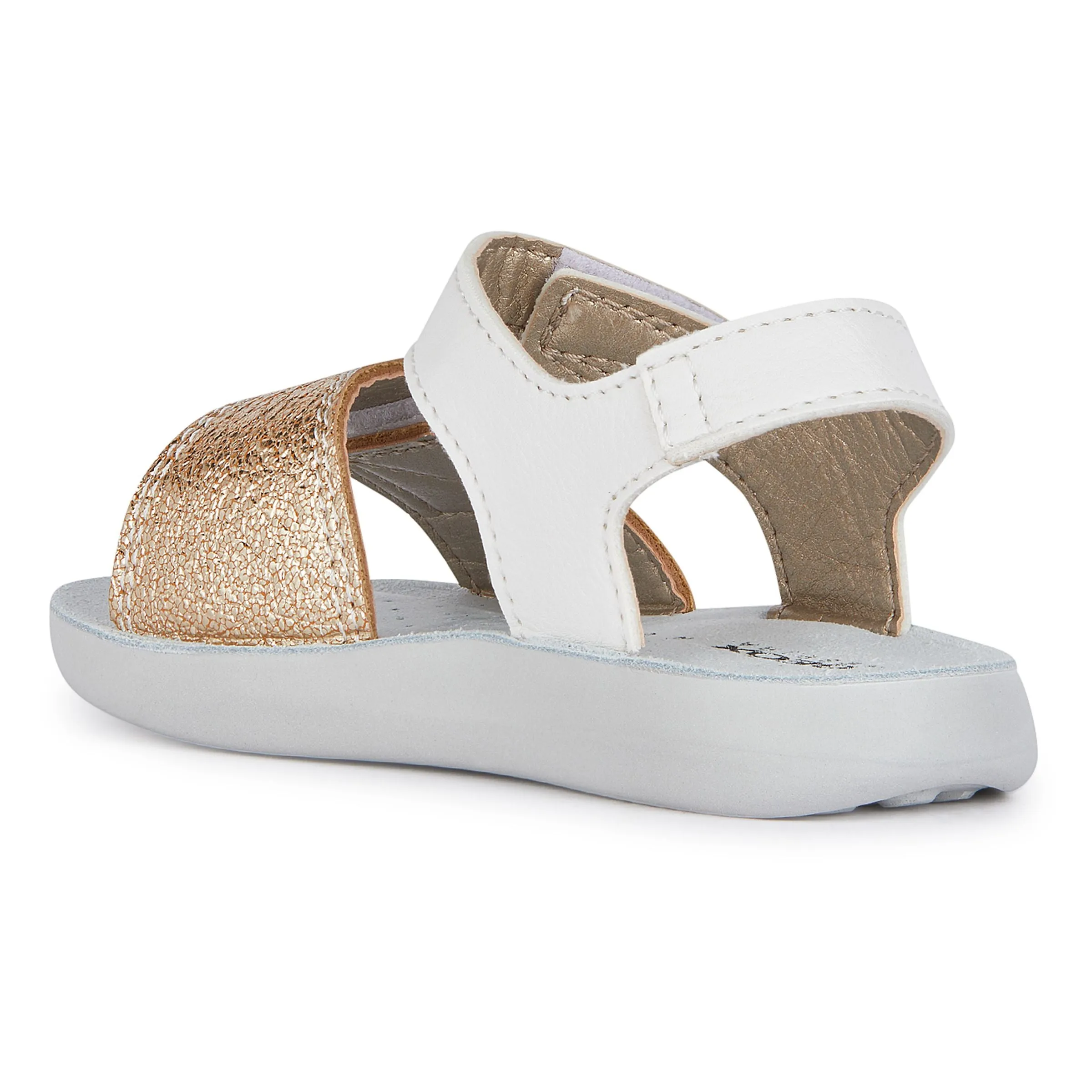 White Lightfloppy Padded Sandals