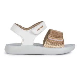 White Lightfloppy Padded Sandals