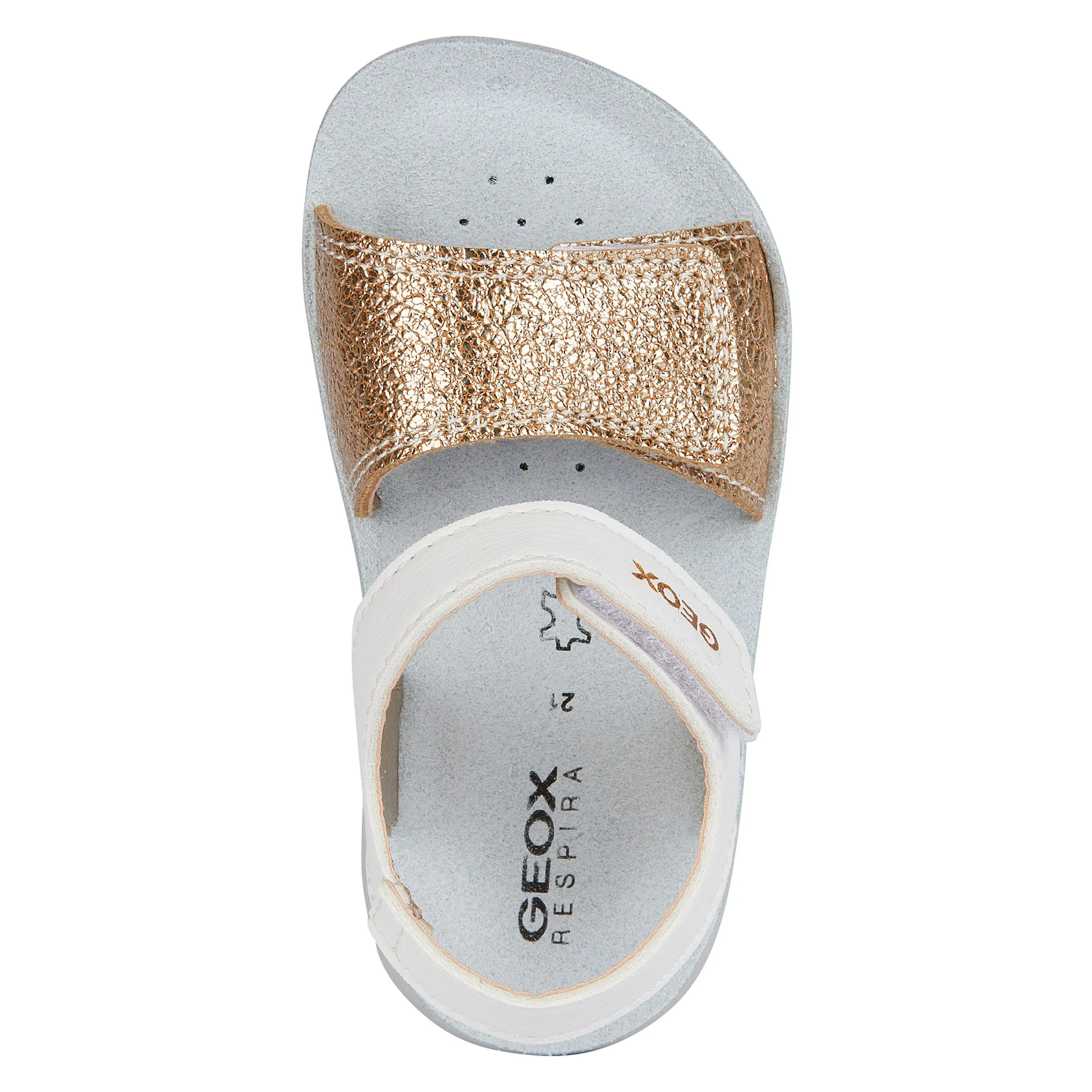 White Lightfloppy Padded Sandals