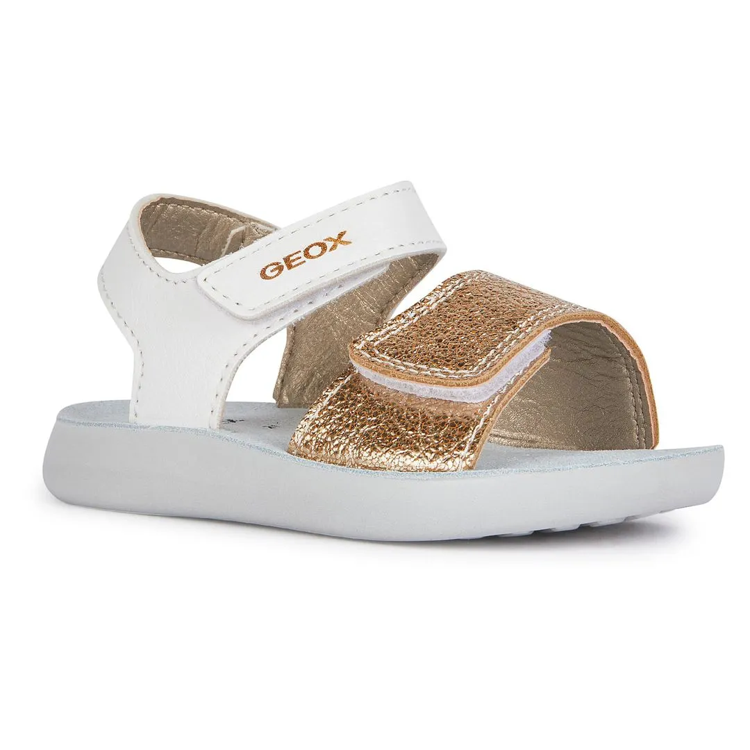 White Lightfloppy Padded Sandals