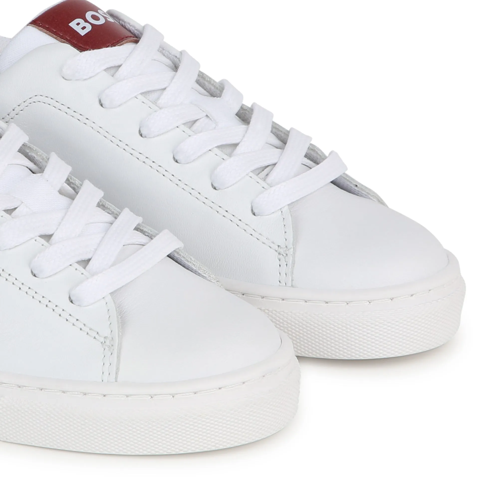 White Logo Sneakers