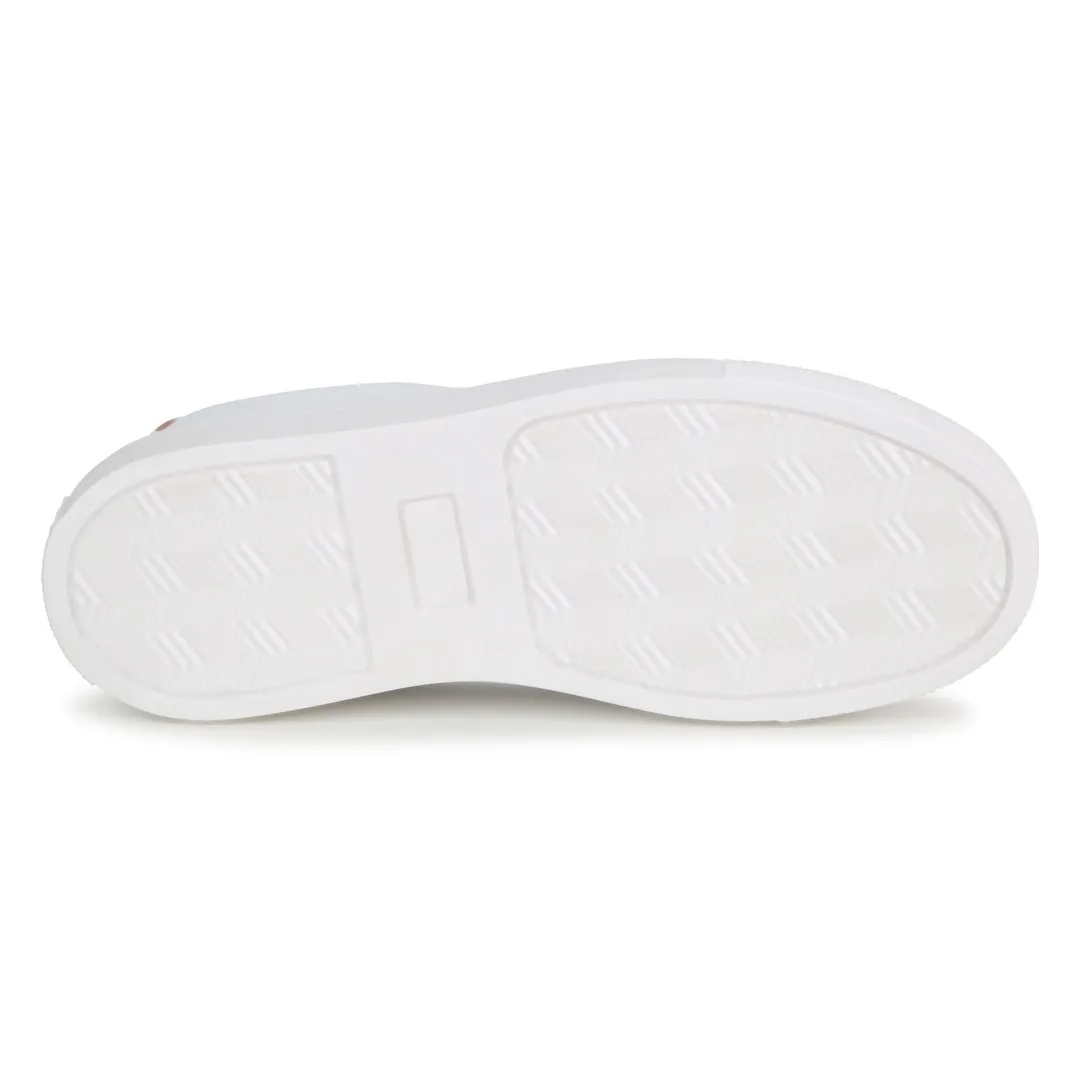 White Logo Sneakers