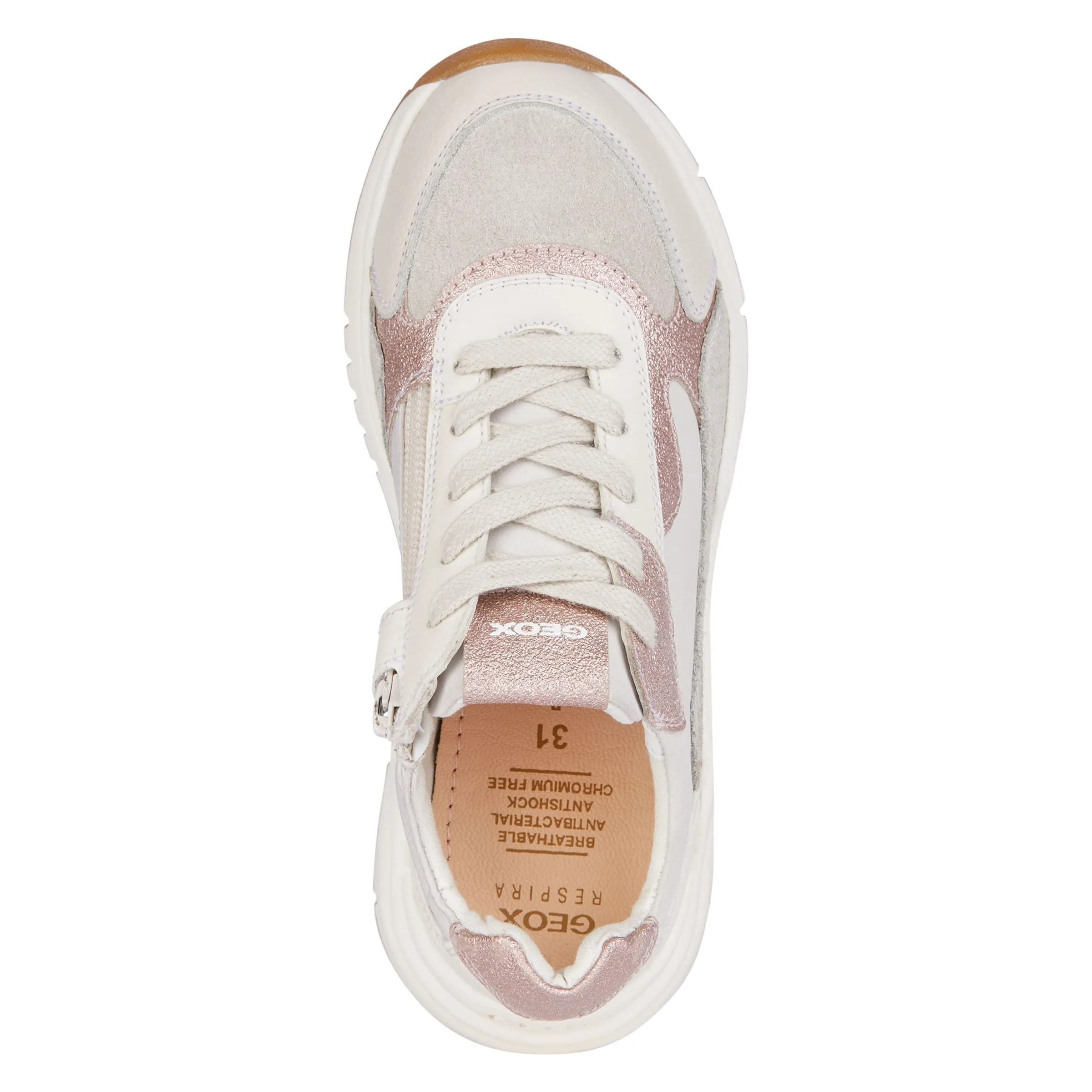 White Mawazy Colorblock Sneakers