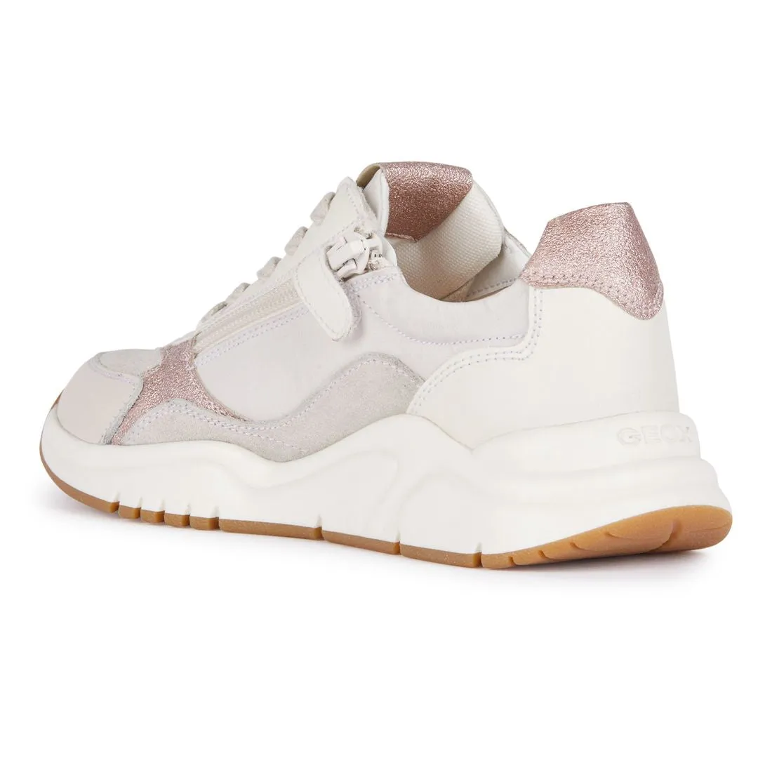 White Mawazy Colorblock Sneakers