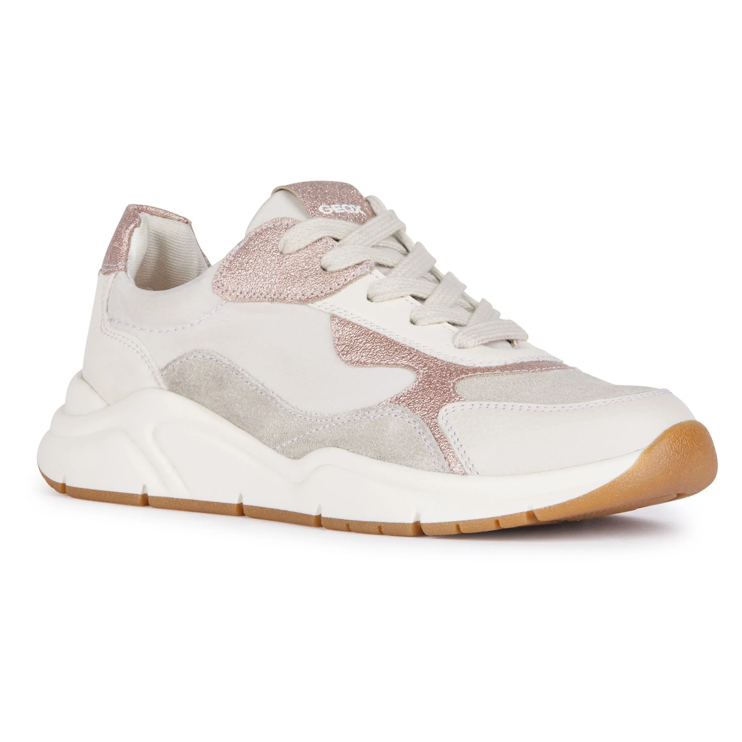 White Mawazy Colorblock Sneakers