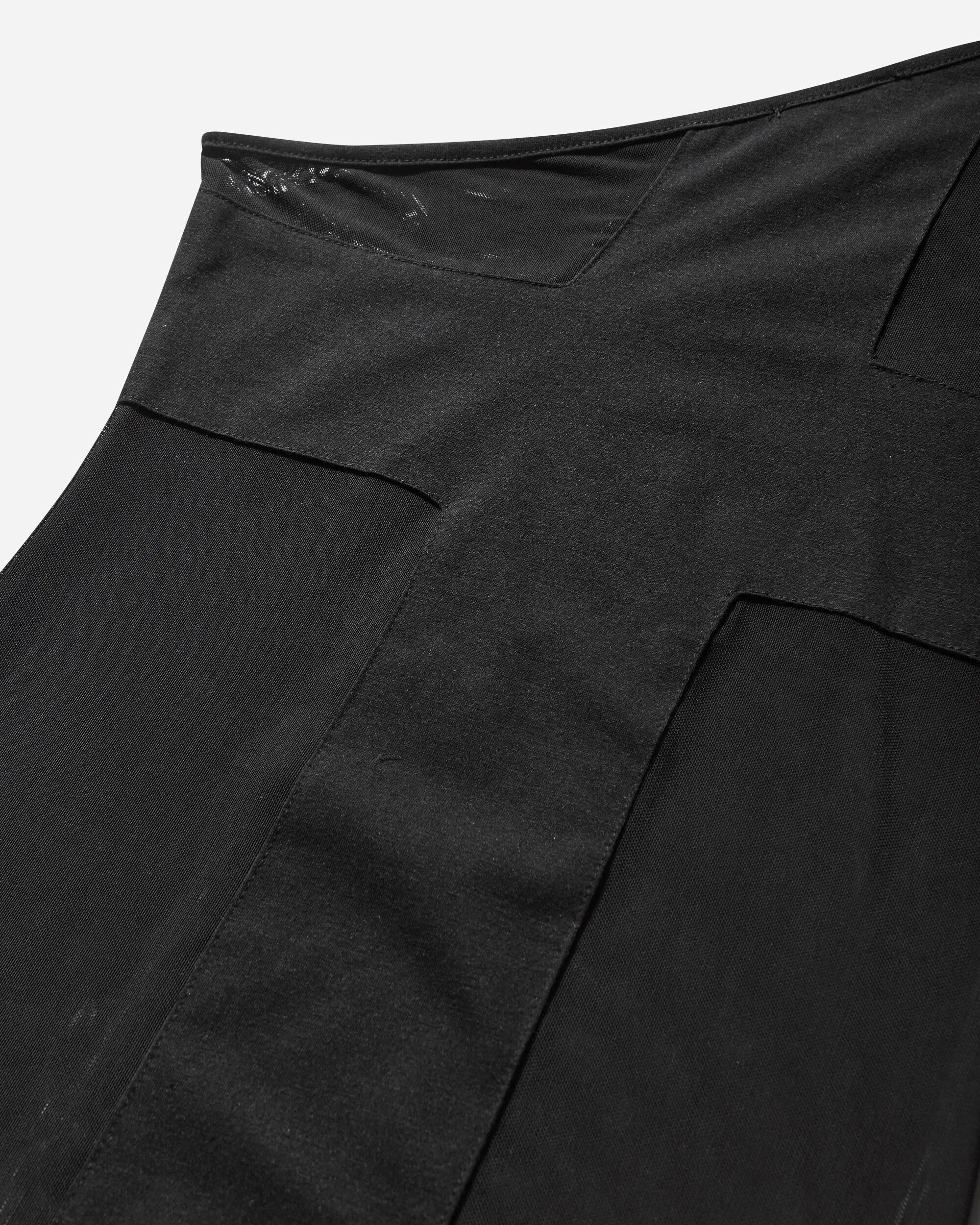 Women's Cross Mesh Dress Black