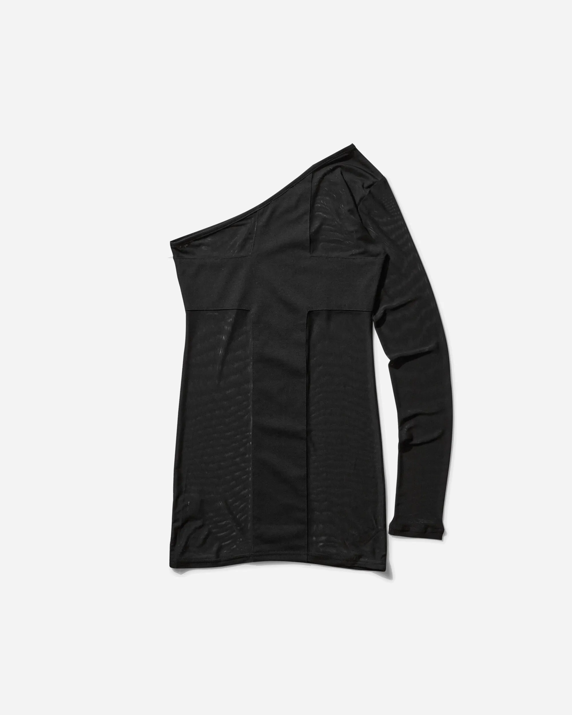 Women's Cross Mesh Dress Black