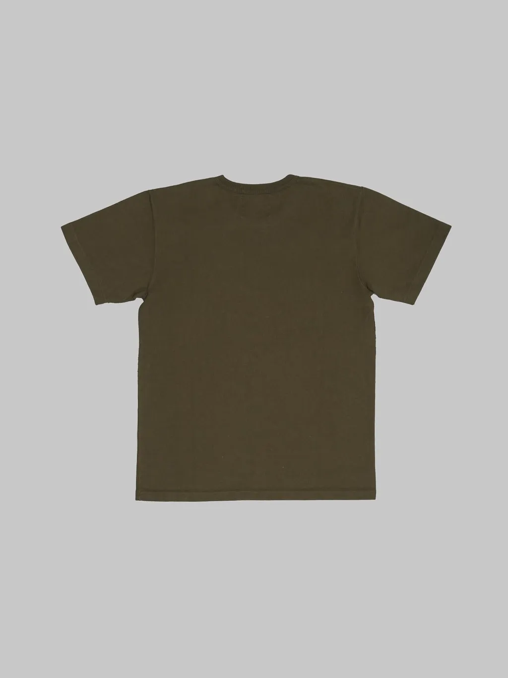Wonder Looper Double Heavyweight Crewneck T-Shirt Heather Khaki