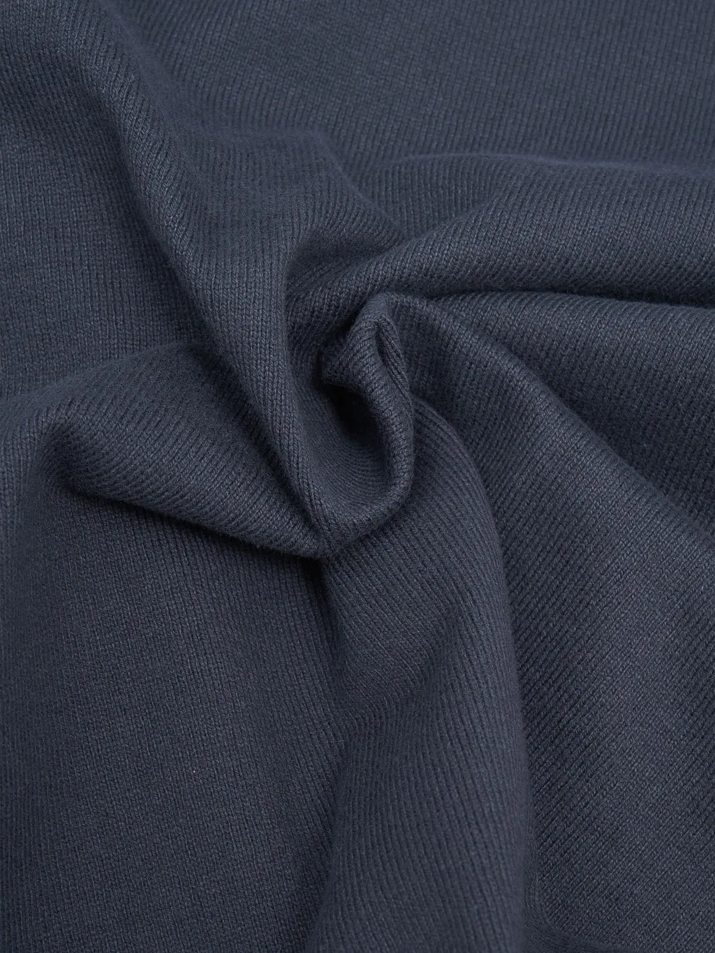 Wonder Looper Double Heavyweight Crewneck T-Shirt Navy