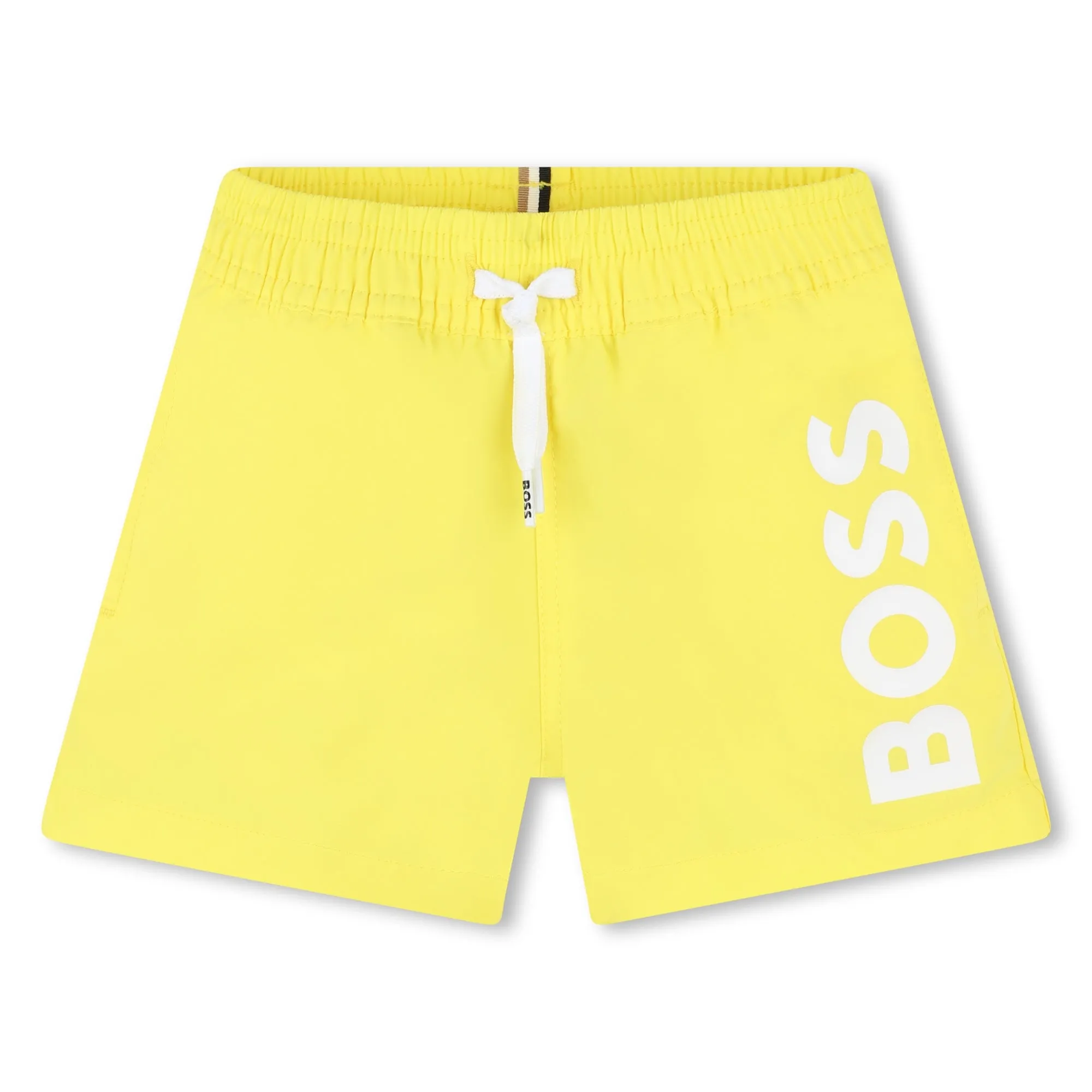Yellow Logo Swim Shorts